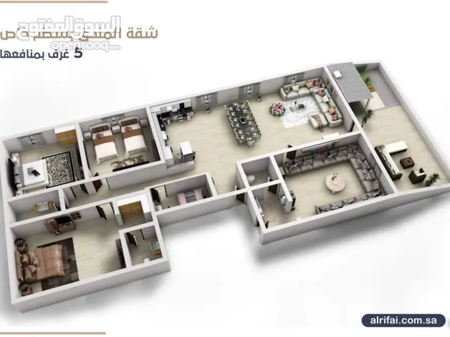 220 m2 5 Bedrooms Apartments for Sale in Jeddah Al Faisaliah