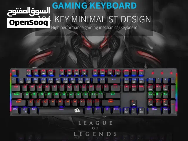 mechanical keyboard 100% REDRAGON K355 blue switch