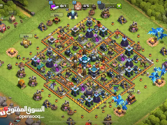 حساب كلاش اوف كلانس لفل 147