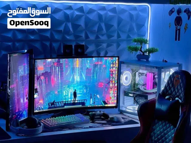 للبيع جهاز كمبيوتر مكتبي مع كامل ملحقاته