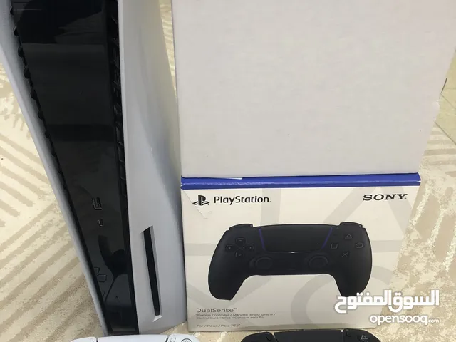 PS5 with 2 controllers clean