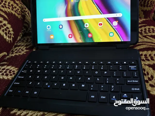 Samsung Galaxy Tab A 10.1 (2019) كيبورد بلوتوث مع ستاند + تابليت