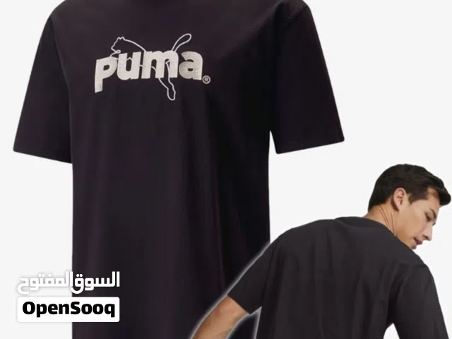 تيشرت اصلي من شركة بوما للجم او للرياضة او للكشخة  ( قطن )