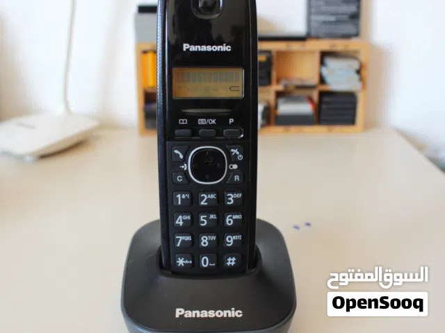 هاتف لاسلكي PANASONIC تلفون أرضي
