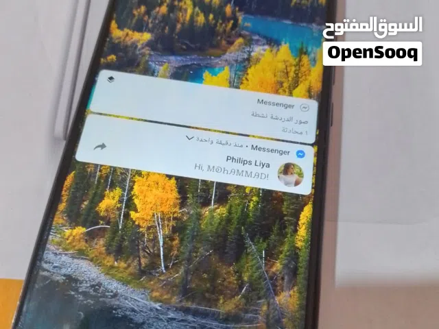 موبايل هواوي نوفا 3i مستعمل بحالة جيدة بسعة 128 جيجابايت باللون البنفسجي مع سماعات