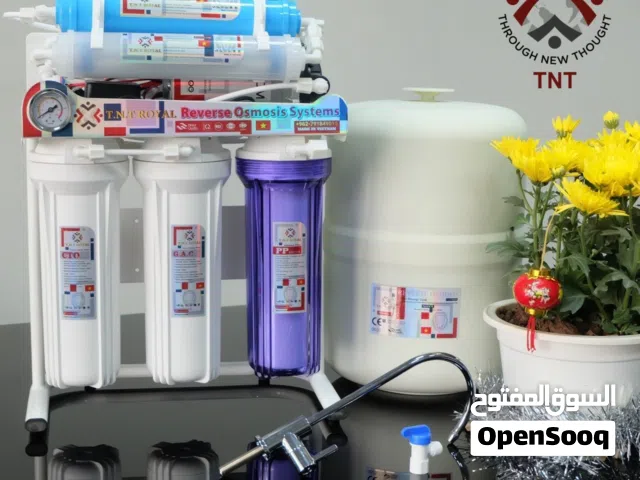 فلتر ماء T.N.T التيواني الأصلي 8 مراحل   صناعة تيوانية بمواصفات امريكية مرحلة تعقيم اشعة فوق بنفسجية