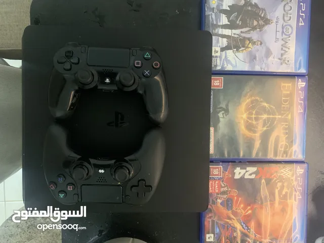 سوني 4 سلم 1tb مع لعبة مصارعة 2k24