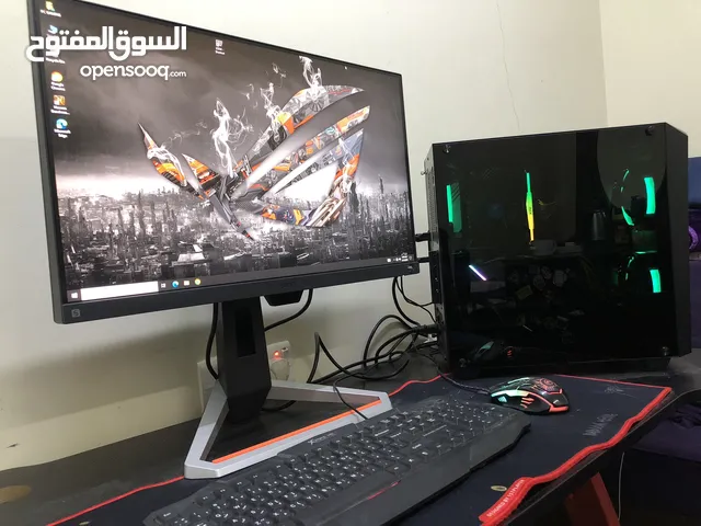 Computer with monitor 165hz