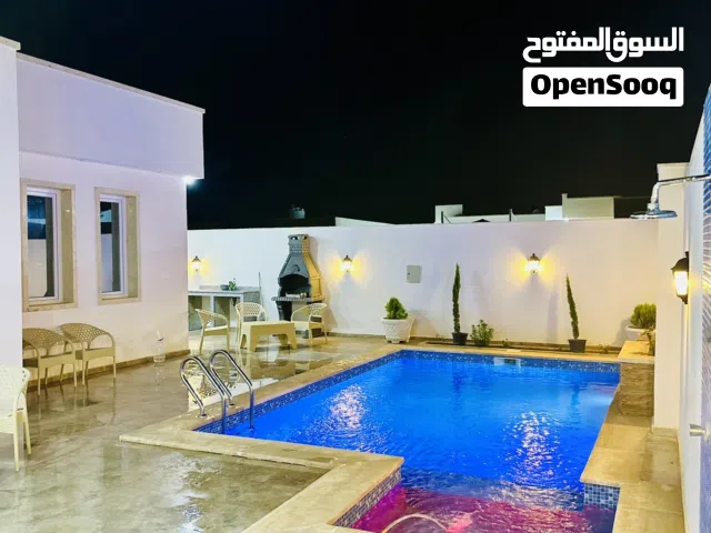 استراحة جاهزة  للايجار يومي