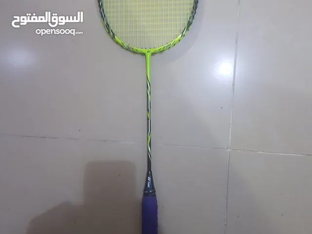 used nanoray speed z racket badminton for sale, not bent or broken only some scratches on top racket