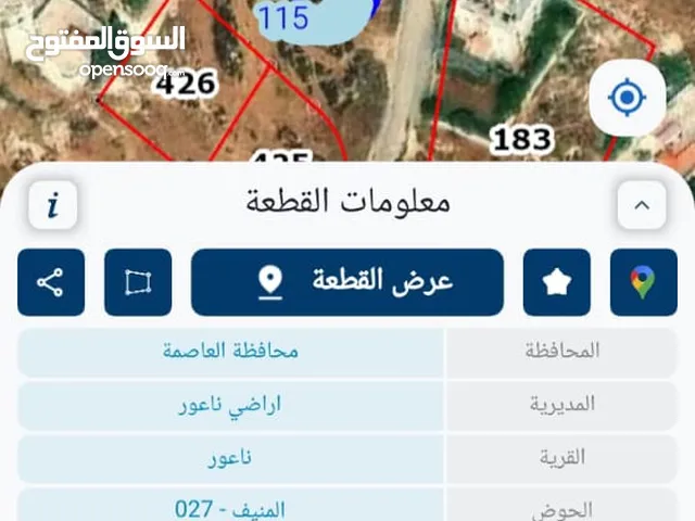 Residential Land for Sale in Amman Naour