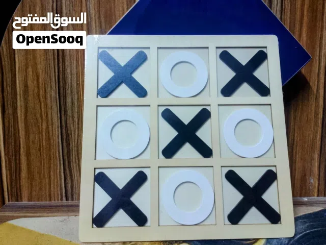 لعبة XO خشب فخمة – تسلية بدون ملل!
