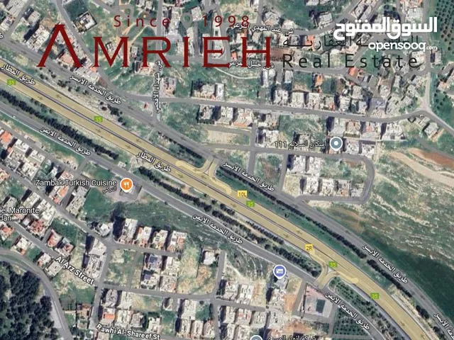 Residential Land for Sale in Amman Airport Road - Manaseer Gs