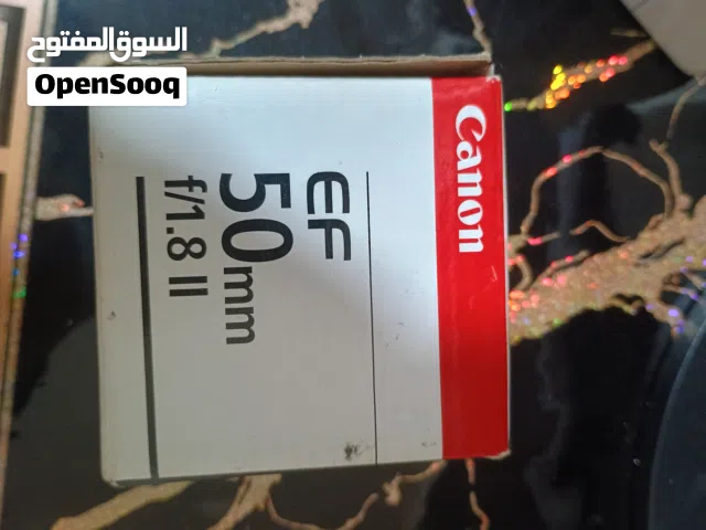 للبيع عدسه كانون Lens EF 50 mm f/1.8 II canon
