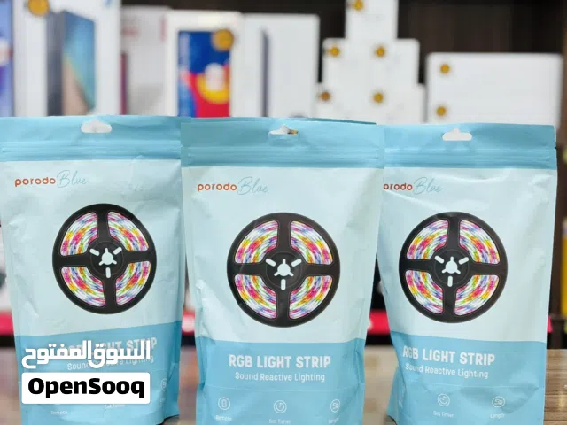 اضاءة ار جي بي PORODO RGB LIGHT STRIP