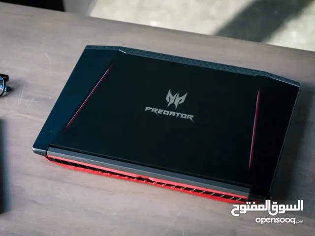 Acer Predator Helios 300 للبيع او للبدل على ماك بوك برو عشان انا ما بستعمل الجهاز إلى للشغل فقط