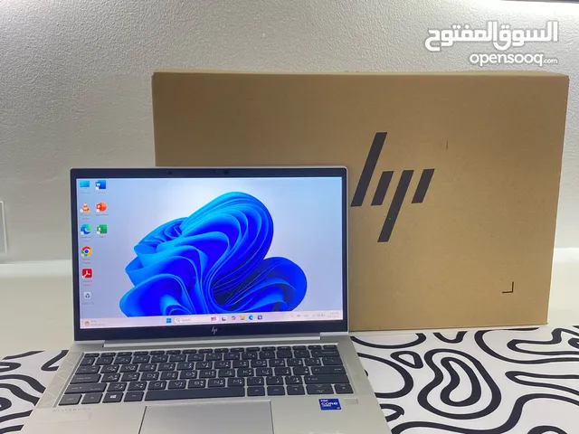 لابتوب hp جيل 11 شبه جديد i7/512ssd/16