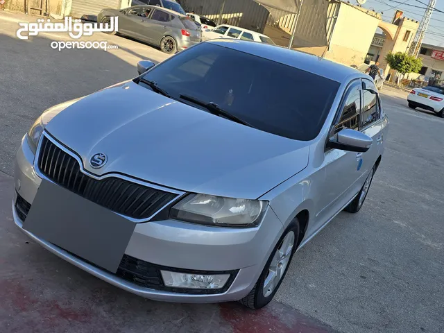 سكودا رابيد لقطه وعداد قليل