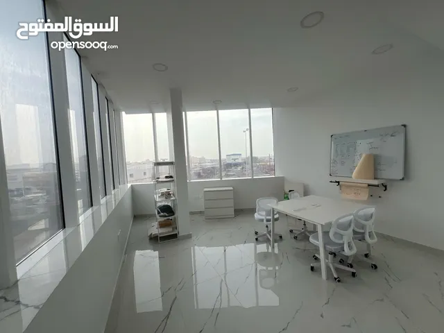Spacious Office with Nice View Multiple Options Glass Building Salmabad