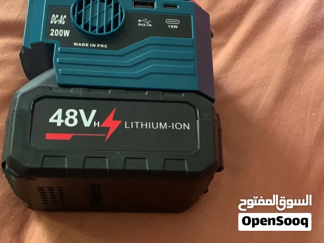 مشترك متنقل علي بطاريه يشحن كل شي بس واير ضايع يشحن جميع الاجهزه الكهربائيه تاخذه كل مكان معاك بر بح