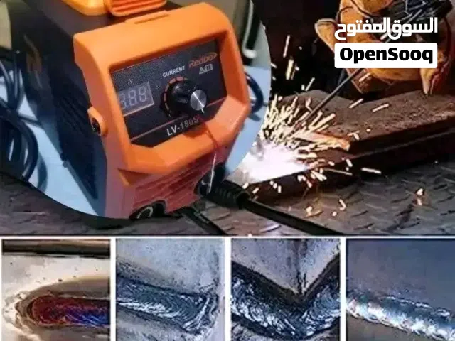 مكينة لحام الحديدالالكترونية لتلحيم جميع انواع الحديد خفيفة الحمل وماتستهلك كهرباء الاقليل مضمونةسنة