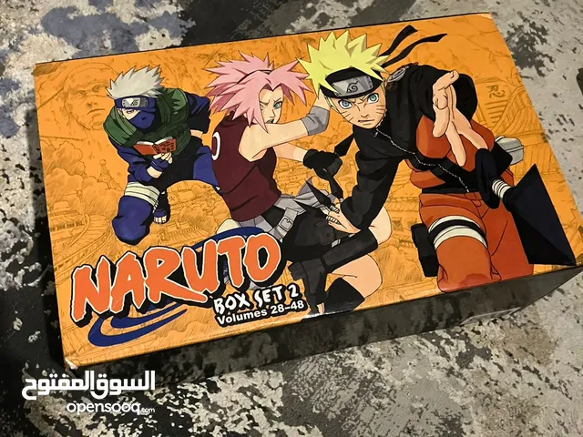 Naruto manga box set 2 مانجا ناروتو الجزء الثاني