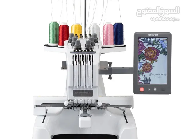 ماكينة تطريز PR680W ذات 6 إبر (Brother) ، جديدة مع كامل المرفقات