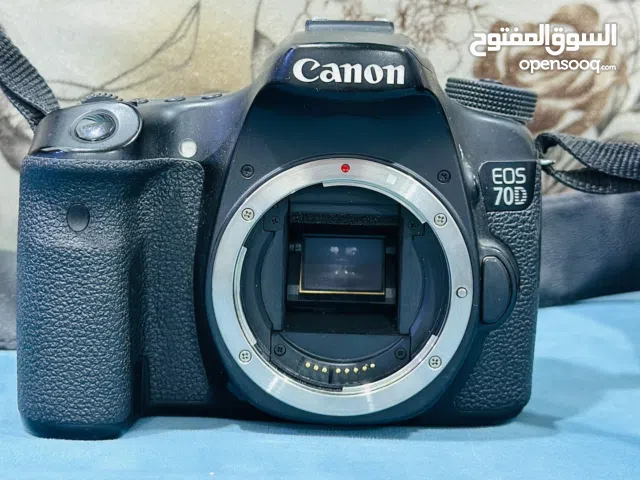 Canon EOS 70D  Canon EOS 70D  شدّة تصوير احترافية متكاملة - Canon EOS 70D بحالة ممتازة!