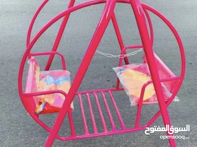 مرجيحة مزدوجة للاطفال تمنح الطفل جوا من المتعة واللعب مرجيحه حديد بمواصفات عاليه