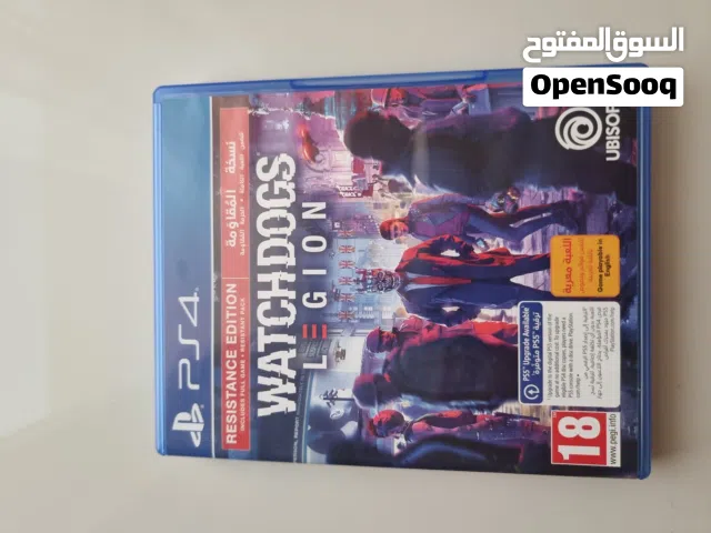 Watch Dogs: Legion – Resistance Edition لجهاز PS4 اللعبة بحالة ممتازة وتعمل بشكل كامل