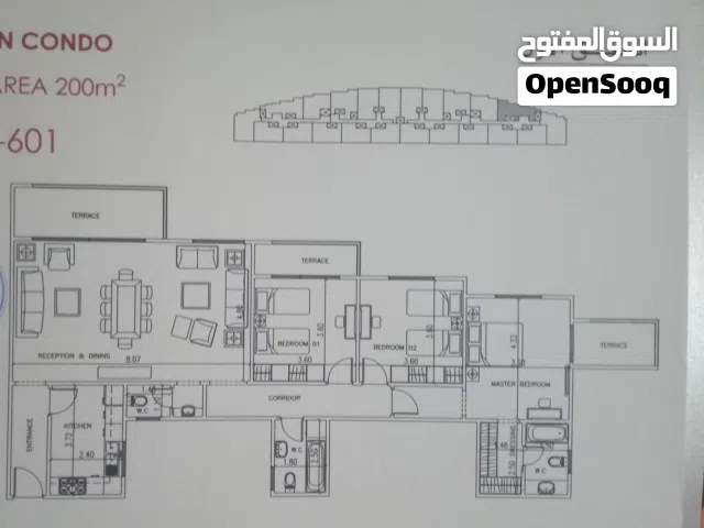 شقة 200 م بالجراج والصيانة استلام فورى 2026 على اجمل فيو فى كمبوند بيتر هوم الكوندو