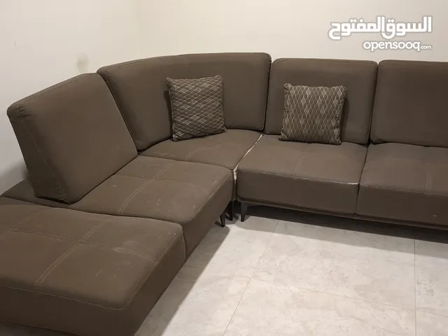 5 seater Brown sofa