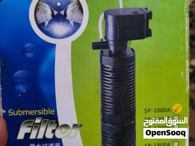فلتر حوض اسماك و اكسجين