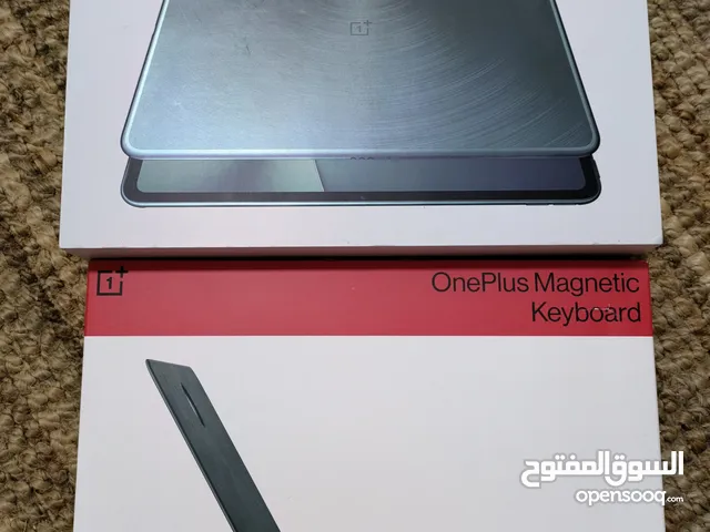Oneplus pad + Keyboard like new condition تاب ون بلس بوكس مفتوح مع كيبورد اصلي من الوكاله