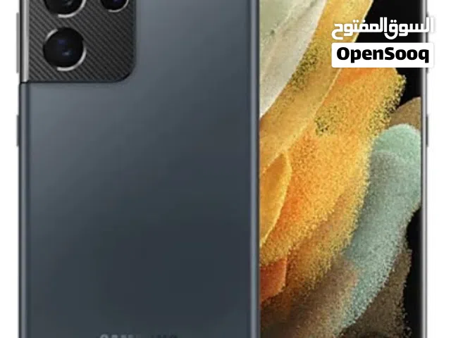 Samsung Galaxy S21 Ultra  جوال جالكسي اس 21 الترا كرت ناقصها الكرتون