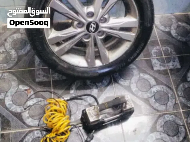جنط16ألمنيوم وكاله مع منفاخ وكاله للبيع في اربد