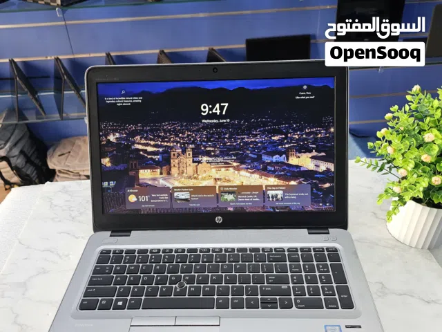 Hp Elitebook 850G4 Intel Core i7 Processor 7th Generation 8GB Ram 256GB SSD AMD Radeon 2GB Graphics