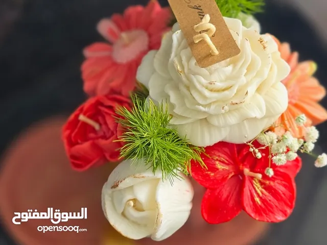 شموع يدوية فاخرة معطرة للتزيين والهدايا – بيع بالجملة والتجزئة