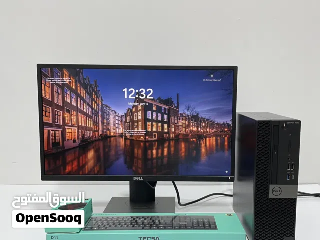 Dell Desktop 7060 i7 8th Gen Ram 16GB SSD 512GB Dell Moniter 24” Window 11 pro