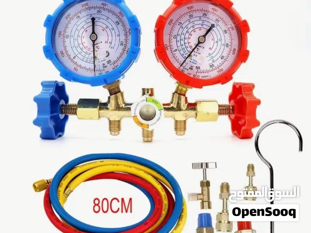 New 3 Way AC Gauge Diagnostic Car Air Refrigeration R-420A R-32 R-134A R-404A