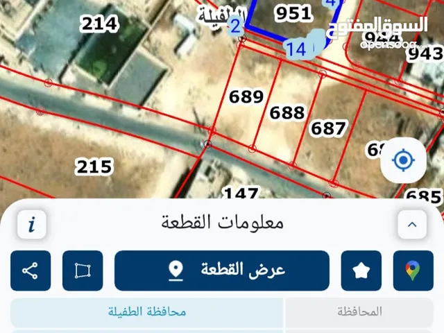 قطعة ارض للبيع في العيص