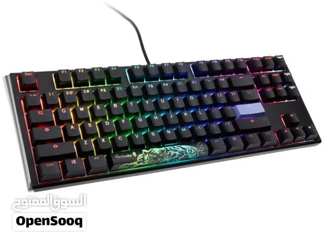 Ducky One 3 Classic Black TKL 80% Red switches RGB English للبيع
