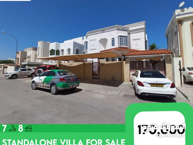 Great Standalone Villa for Sale in Al Ghubra North REF 847ME