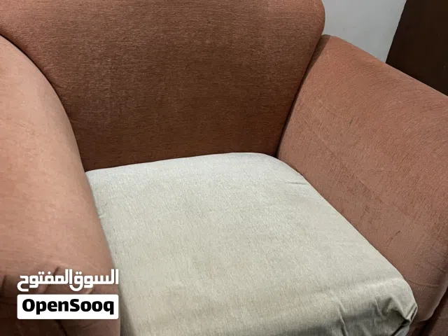 قنفات لون مشمشي و اوف وايت 5 قطع
