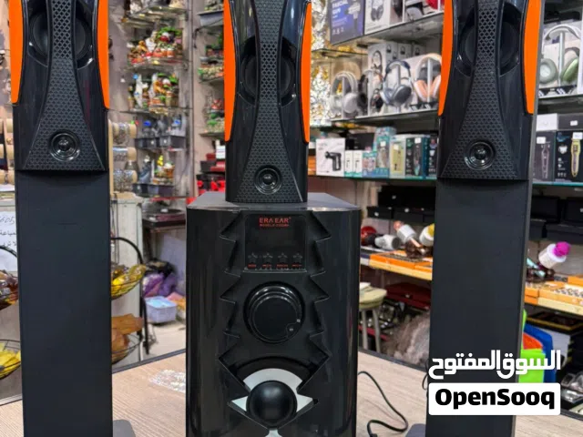سماعات سبيكرات بلوتوث سماعات  صوت خارجدي صوت نقي وقت موسيقى يوصل لغاية 20 ساعة بدون انقطاع  ريموت