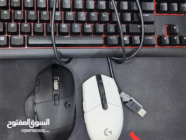 للبيع ماوسين وايرلس (g604 - g305) مع كيبورد corsair