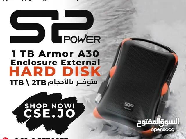 Silicon Power 1TB Armor A30 Enclosure External Hard Disk هارد ديسك خارجي
