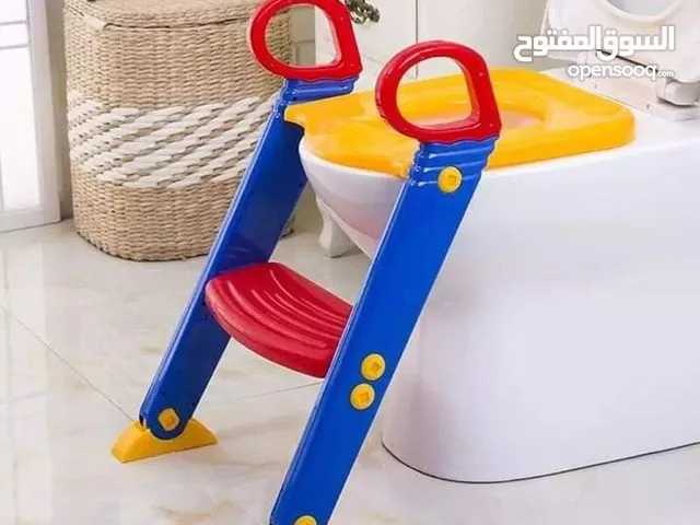 سلم حمام للاطفال بدرجة وحده ومقعد وقاعدة للتواليت للأطفال بأقل سعر بالمملكه