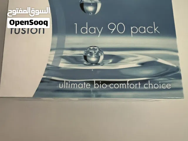 Fusion 1 Day Contact Lenses (-3.00) – 90 Pack  Brand New