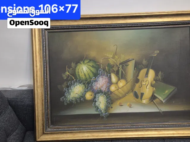 لوحات أنتيك فاخرة للبيع اطار ذهبي معتق